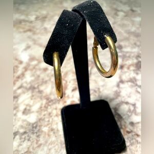 Elegant Gold Hoop Earrings
